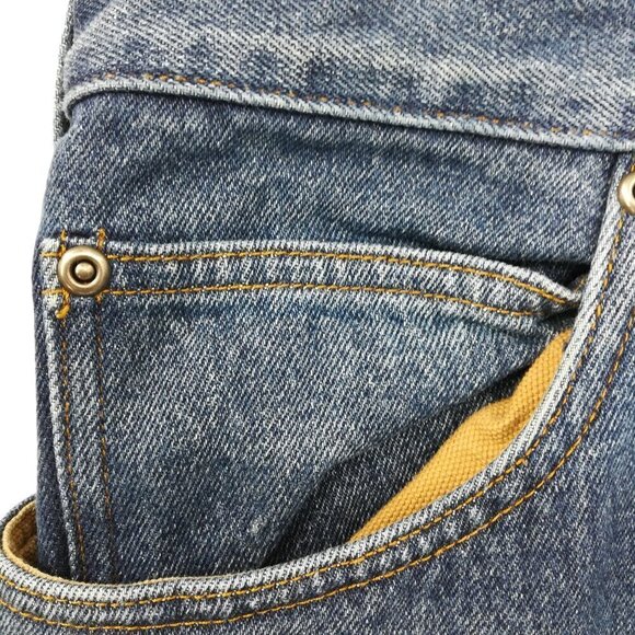 Duluth Trading Company Ballroom Flannel Lined Relaxed Fit Jeans Size 46 x 30 - Picture 3 of 11